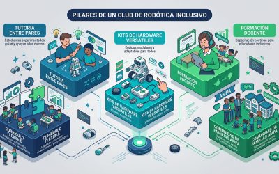 Cómo crear un club de robótica escolar inclusivo que motive a alumnos de altas capacidades y ritmo estándar