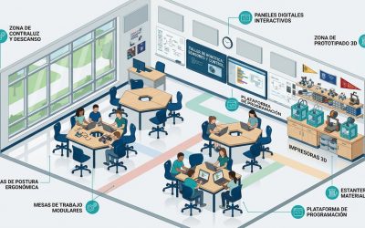 Instalaciones y espacio de aprendizaje: Cómo influye la ergonomía y la tecnología en una academia de robótica moderna