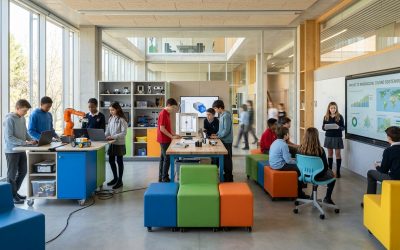 Aulas del Futuro y Espacios Maker: Cómo transformar una sala de ordenadores tradicional en un laboratorio de innovación