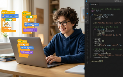 De Scratch a Python: ¿Cuándo y cómo dar el salto a la programación en texto?