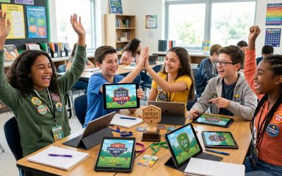 Gamificación en el aula: Cómo las mecánicas de los videojuegos aumentan la concentración y el aprendizaje