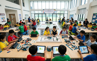 Cómo organizar un evento o taller de robótica inolvidable en tu colegio
