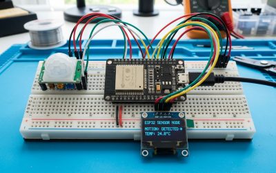 Domótica casera con ESP32 y sensores: Proyectos reales de automatización para hacer en familia