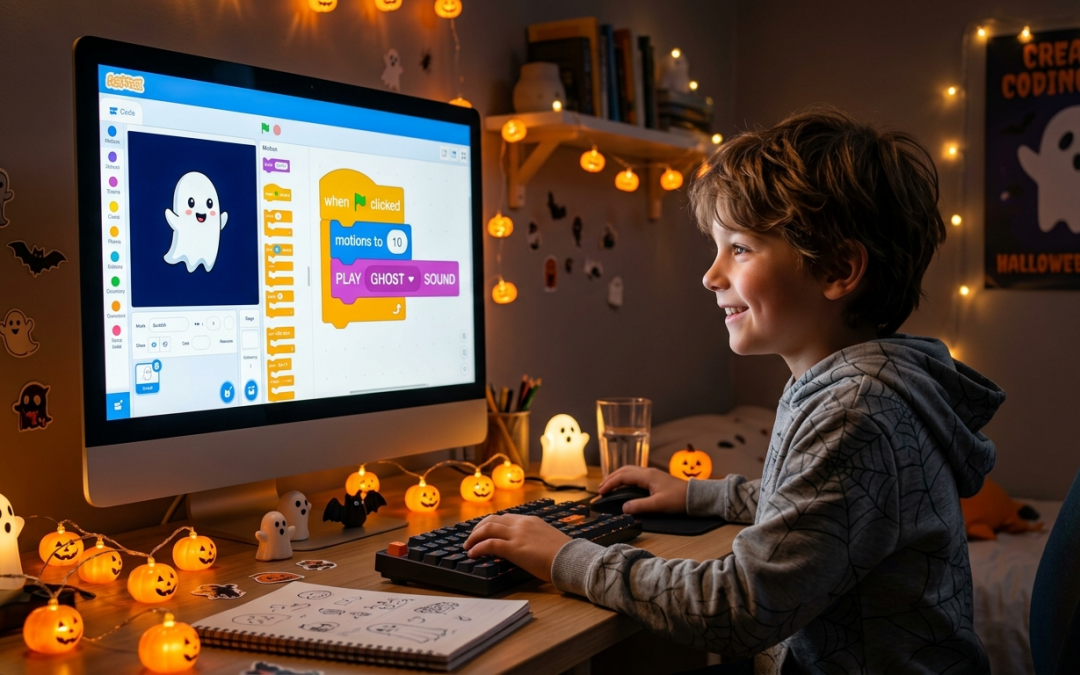 Especial Halloween: Cómo diseñar y programar tu primer videojuego de terror en Scratch