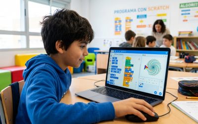 La geometría cobra vida: Cómo la programación en Scratch facilita la comprensión de las matemáticas