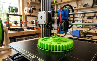 Impresión 3D ecológica: Materiales biodegradables (PLA) y reciclaje de plásticos en proyectos STEM
