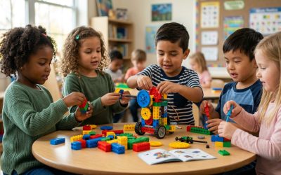Neuroeducación y robótica táctil en la etapa 3-10 años: Por qué manipular piezas físicas mejora el aprendizaje lógico