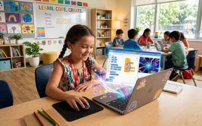 Arte interactivo y música con código: Programando orquestas virtuales e ilustraciones dinámicas con Scratch