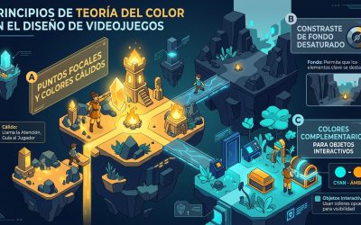 Level Design y teoría del color: Cómo guiar al jugador por el mapa sin usar señales explícitas