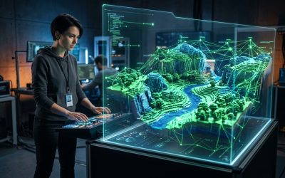 Generación procedimental con IA en videojuegos: Creando mundos infinitos y niveles adaptativos