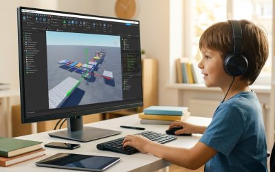 Roblox Studio y Lua para niños: Cómo aprender álgebra y geometría tridimensional jugando
