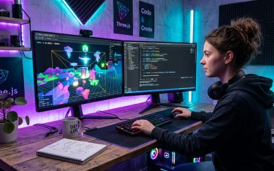 Desarrollo de videojuegos 3D en la web con Three.js: De la idea al navegador sin instalaciones