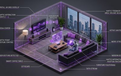 Tecnología háptica y espacial en Realidad Virtual: Diseñando interacciones que se sienten reales