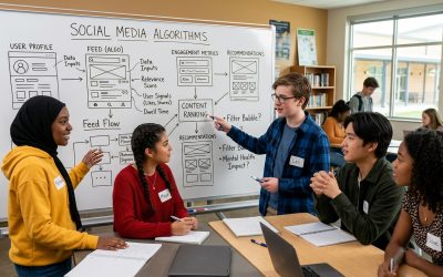 Sesgo algorítmico y ética tecnológica: Enseñar a los jóvenes a cuestionar el software que usan diariamente