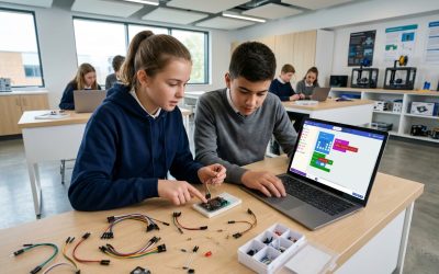 De LEGO Spike a micro:bit y ESP32: La transición técnica necesaria en la Educación Secundaria