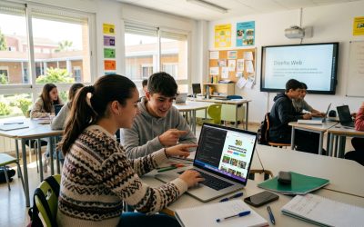 Crea la web de tu proyecto escolar: HTML5, CSS3 y JavaScript moderno desde cero