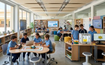 Transformar la biblioteca escolar en un Aula del Futuro y Espacio Maker tecnológico